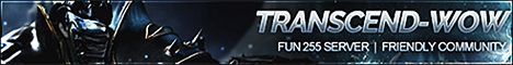 Transcend-WoW 335 INSTANT 255 banner