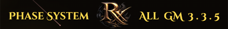 Project Rx - 3.3.5a ALL-GM RP banner